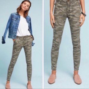 Hei-Hei Anthropologie Camo Skinny Pants